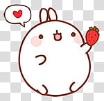 Molang, Pusheen transparent background PNG clipart