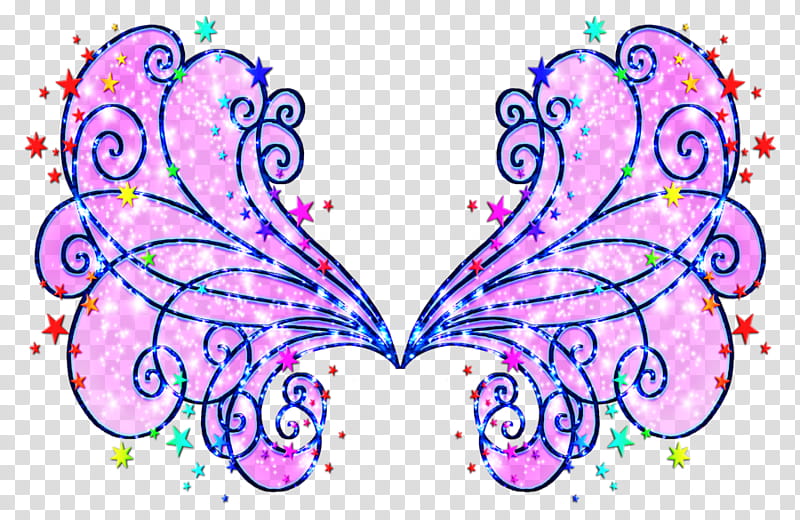 Bloom Starlix Wings transparent background PNG clipart