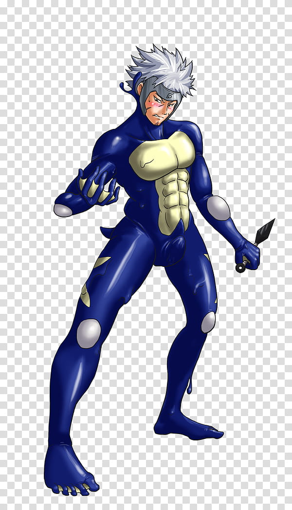 Tobirama into Greninja , man in blue and yellow suit coat transparent background PNG clipart