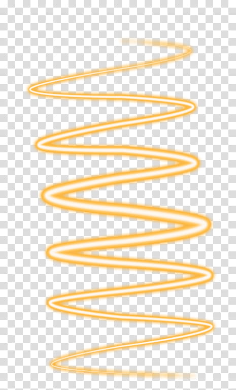 Super Mega de Ligths, yellow and white swirl line art transparent background PNG clipart