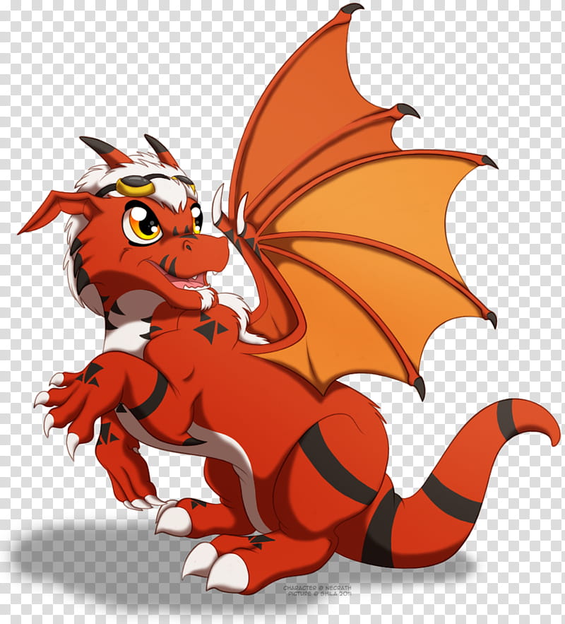 Kyderra, Guilmon as a drake transparent background PNG clipart