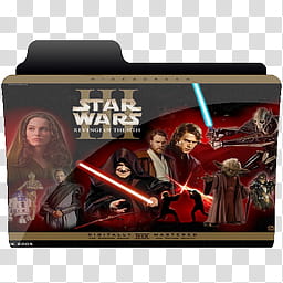Folders  Star Wars Episode  Revenge of th, Star Wars III Revenge Of The Sith  icon transparent background PNG clipart