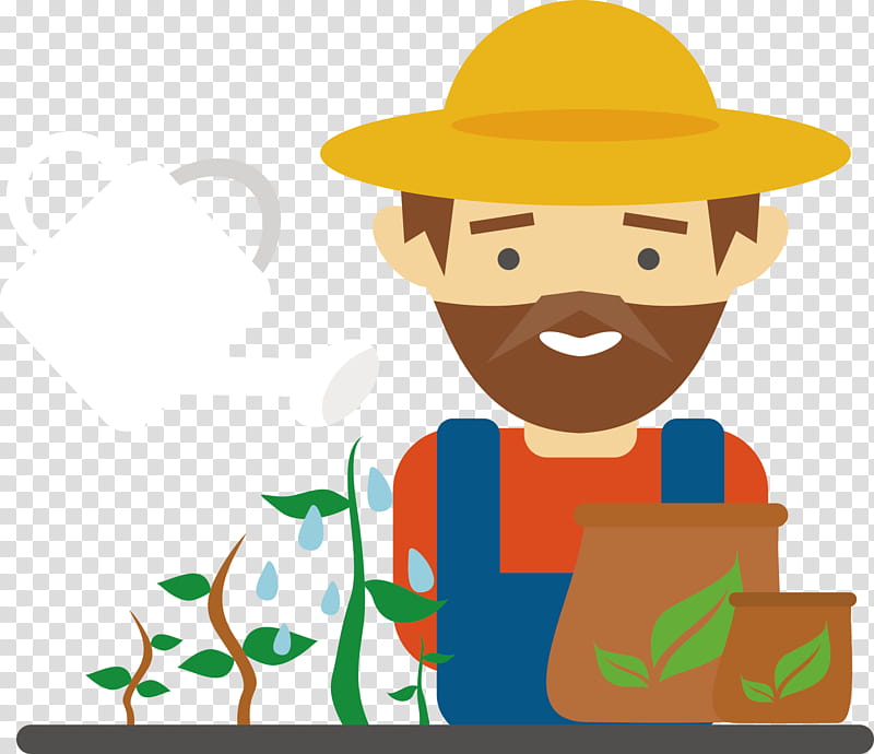 Cowboy Hat, Agriculturist, Agriculture, Cartoon, Soil, Logo, Bauernhof, Animation transparent background PNG clipart