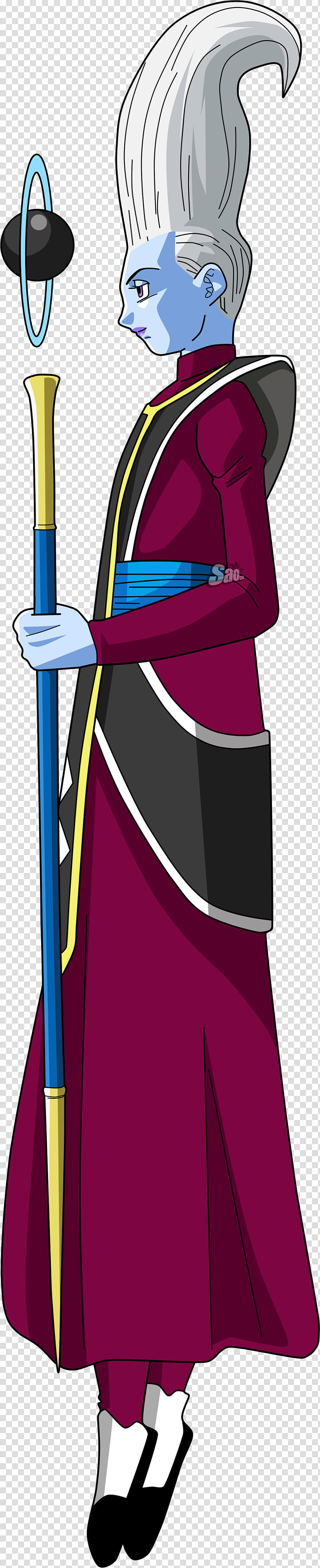 Whis DBS, Dragon Ball Super Vados transparent background PNG clipart