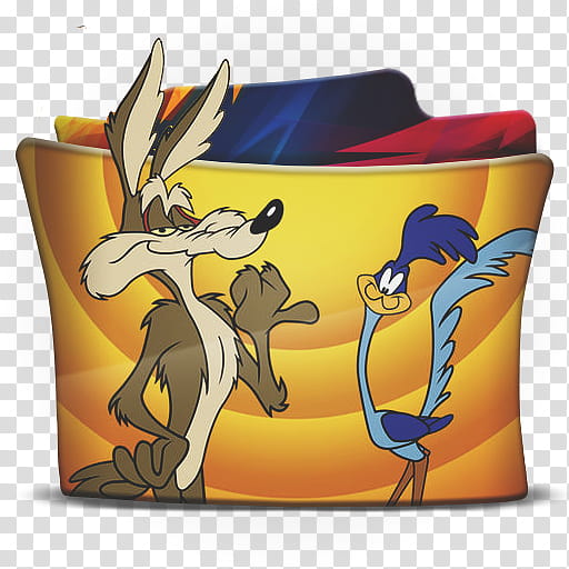 The Road Runner Show Folder Icon, The Road Runner Show Folder Icon transparent background PNG clipart