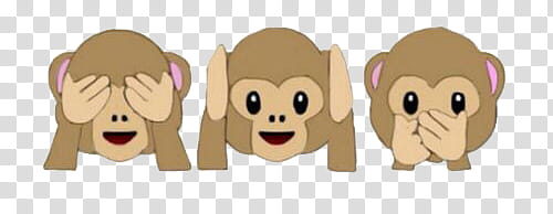 Overlays, three wise monkey graphic art transparent background PNG clipart