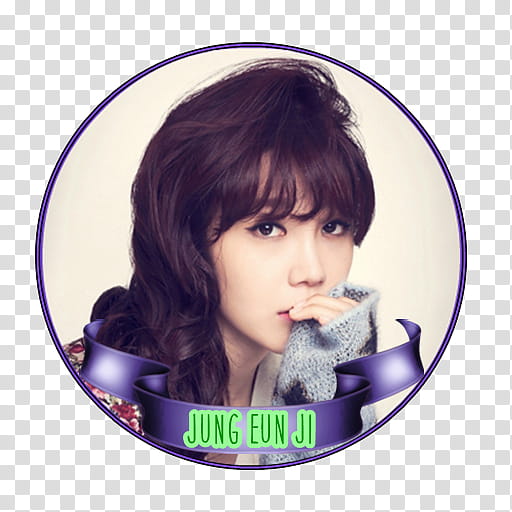 Rounded Jung Eun Ji transparent background PNG clipart