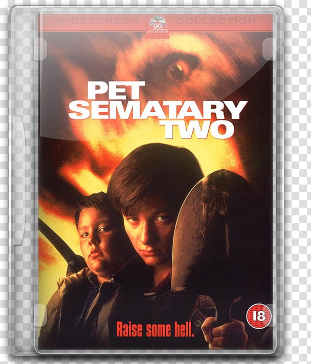 Pet Sematary II  DVD Case Icon transparent background PNG clipart