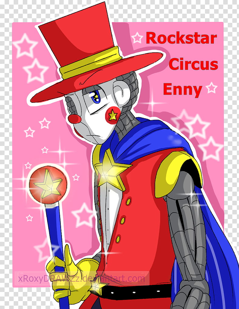 The Rockstar Trio S Leader Rs Enny Fnaf Oc Transparent Background Png Clipart Hiclipart
