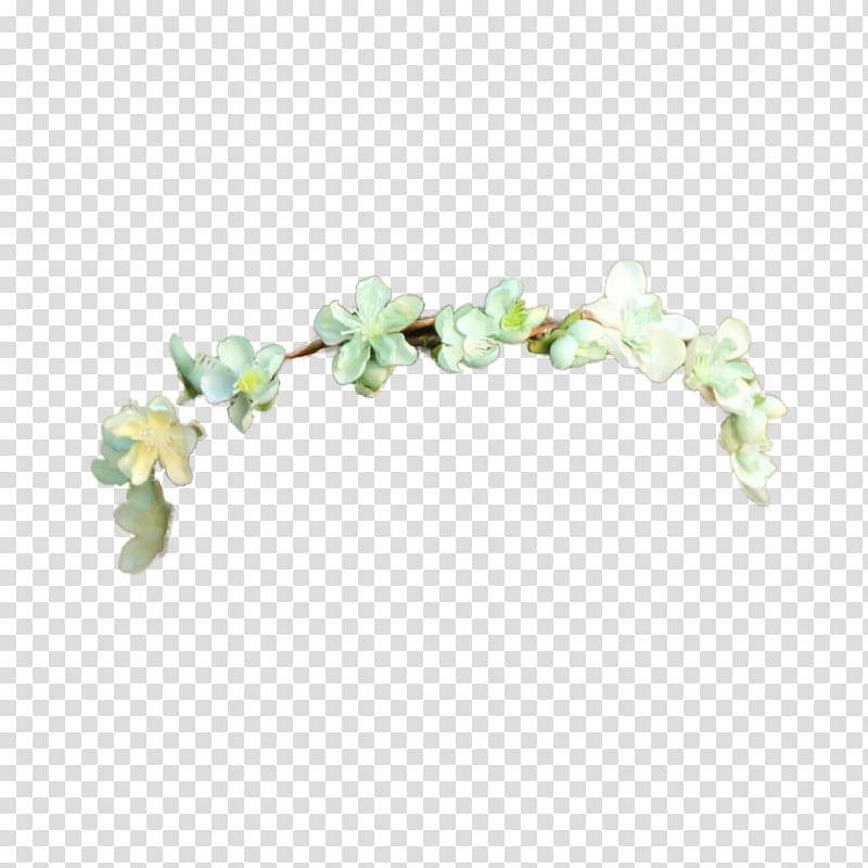 Flower Crowns S, green leaves transparent background PNG clipart