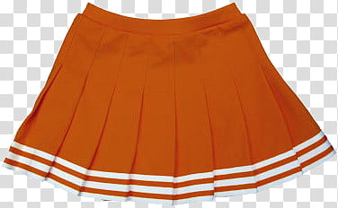 AESTHETIC, orange miniskirt transparent background PNG clipart