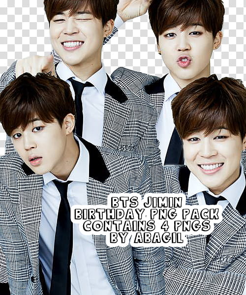 Bts Jimin Birthday transparent background PNG clipart