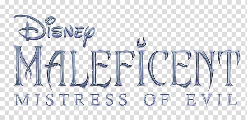 Maleficent: Mistress of Evil () logo transparent background PNG clipart