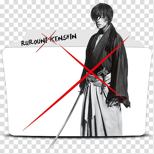 Rurouni Kenshin Origins Folder Icon, Rurouni Kenshin __ transparent background PNG clipart