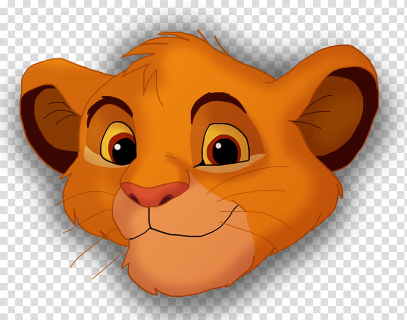 Little Simba transparent background PNG clipart