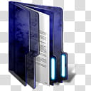 Dark Blue Windows  Folders, blue computer folder icon logo transparent background PNG clipart