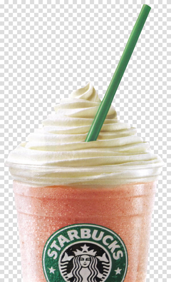 FOOD, Starbucks vanilla shake illustration transparent background PNG clipart