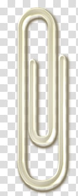 Timeless  PaperClip BUNDLE, gray paper clip D illustration transparent background PNG clipart