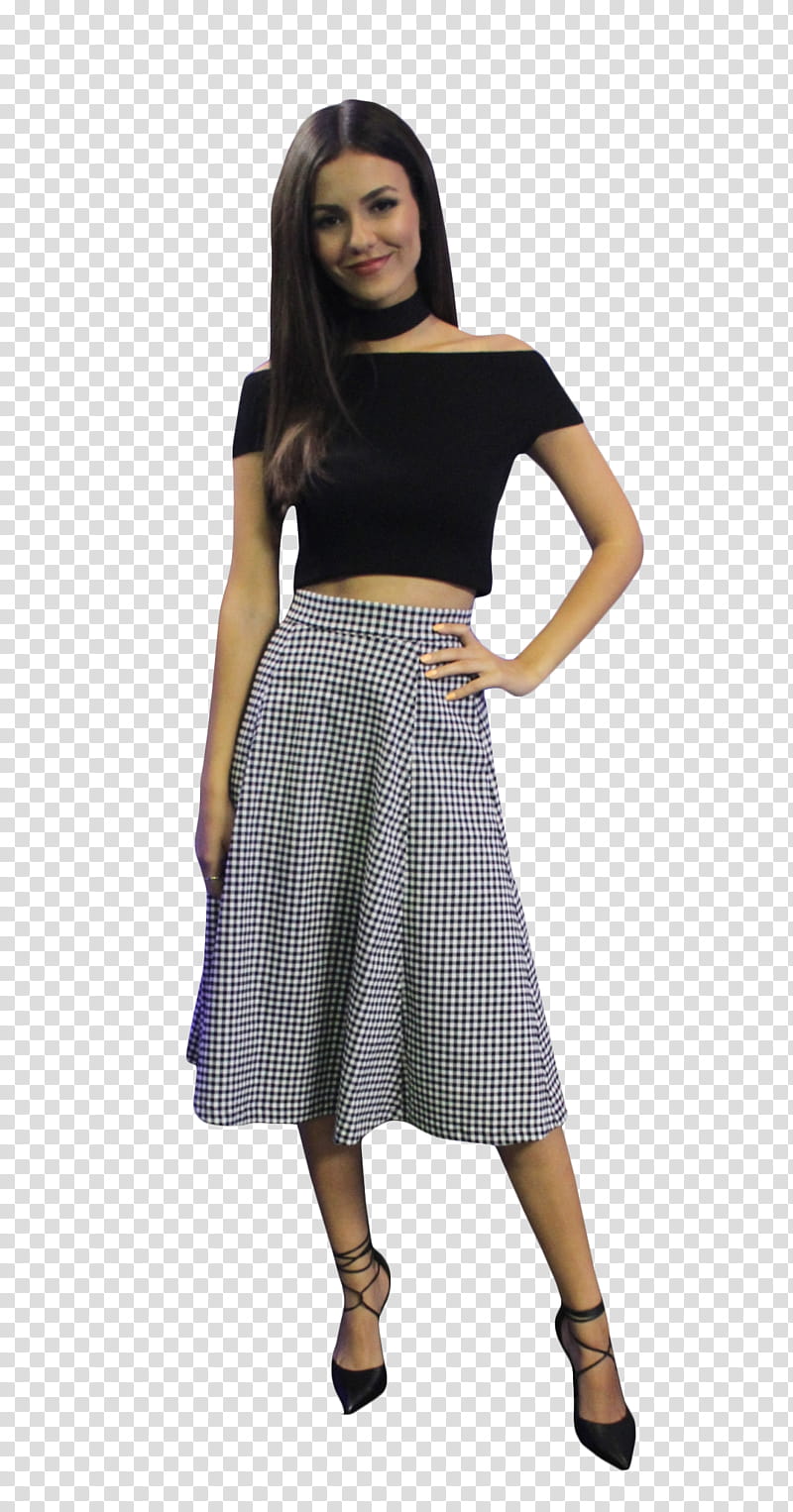 Victoria Justice, woman holding her hips transparent background PNG clipart