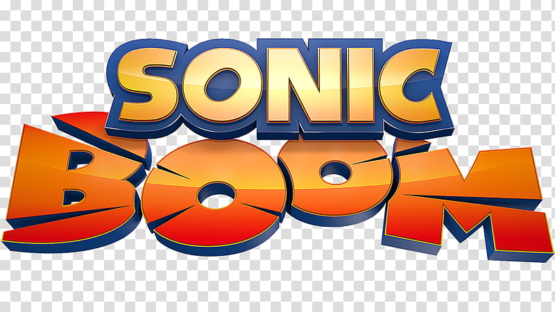 SONIC BOOM OFFICIAL LOGO x transparent background PNG clipart