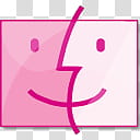 Pink Illusion WINDOWS XP , Finder icon transparent background PNG clipart