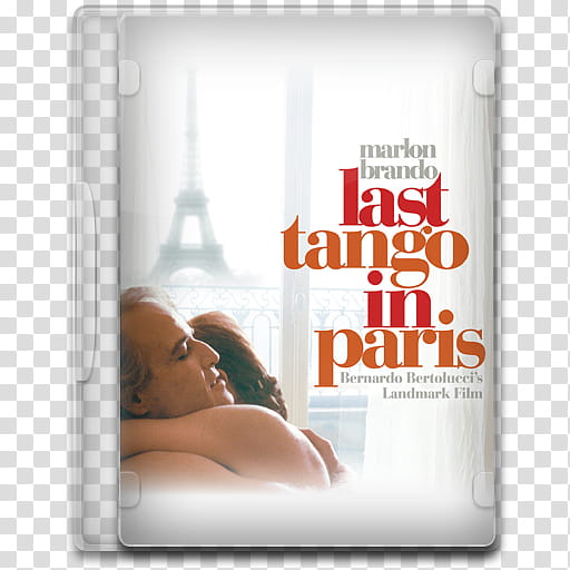 Movie Icon Mega , Last Tango in Paris, Last Tango in Paris DVD case transparent background PNG clipart