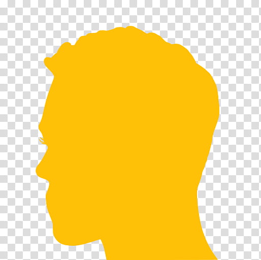 Robot, Humanoid, Avatar, Portrait, Silhouette, Business, Yellow, Head transparent background PNG clipart