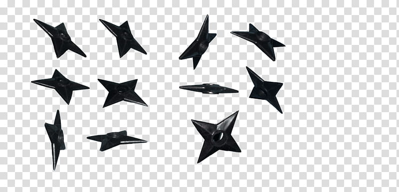 shurikens effect brushes, star plastic toy transparent background PNG clipart