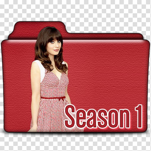 New Girl TV Show Folders in and ICO, New Girl S transparent background PNG clipart
