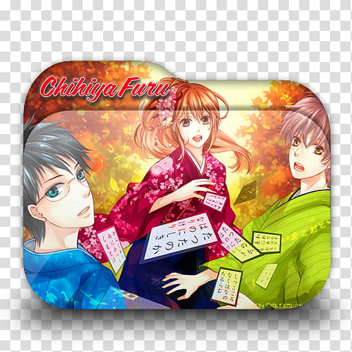 Anime Folder Icon Pack  by Knives, Chihayafuru  transparent background PNG clipart