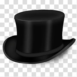 Top Hat Icon, x transparent background PNG clipart