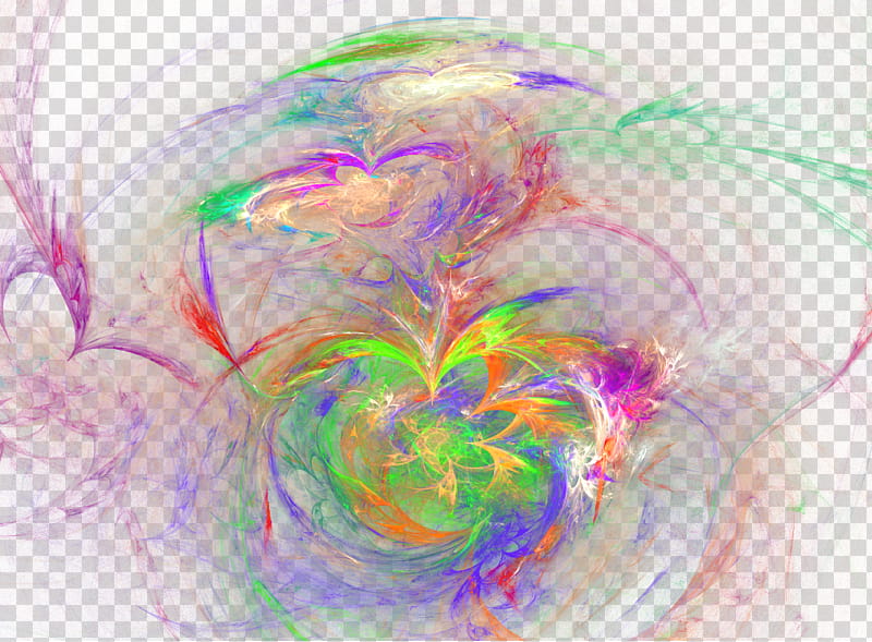 Colorful Heart, multicolored abstract art transparent background PNG clipart