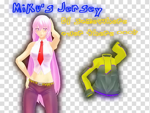 MMD Miku&#;s Jersey .:NO DL ANYMORE C :. transparent background PNG clipart