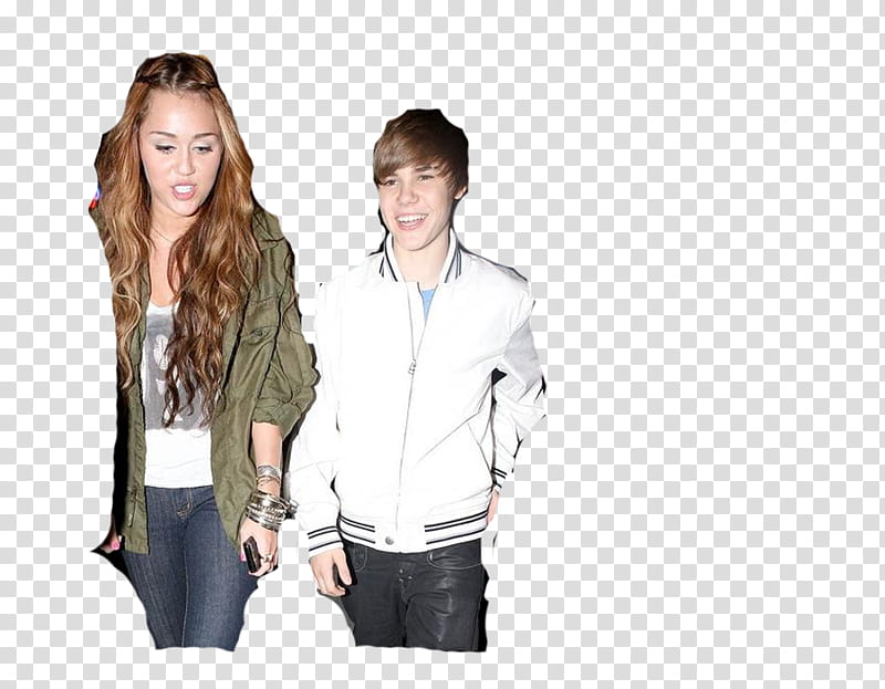 miley y justin transparent background PNG clipart