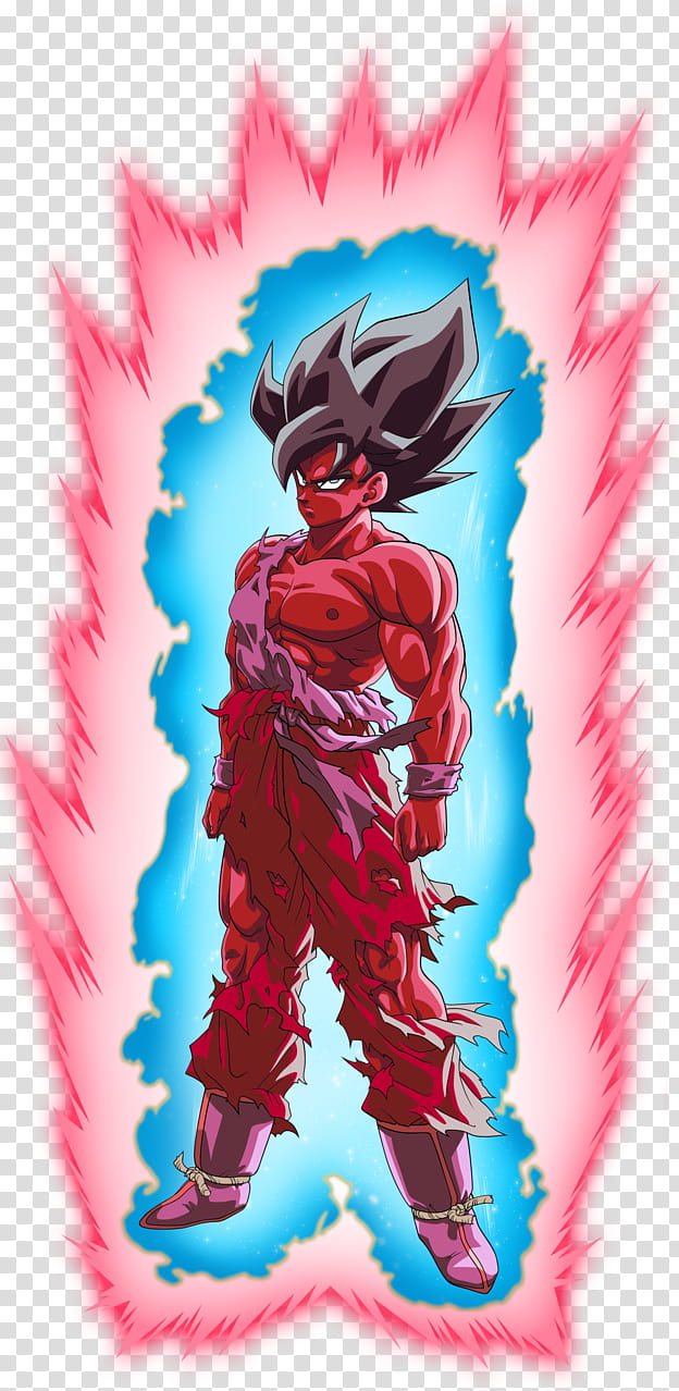 Goku SSJ (Namek), SSB Kaiokenx Aura Palette transparent background PNG clipart