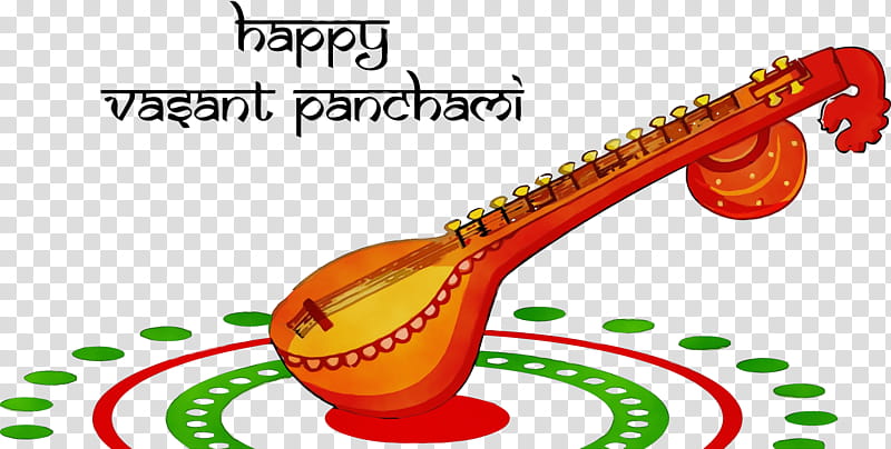 string instrument saraswati veena musical instrument veena string instrument, Vasant Panchami, Basant Panchami, Saraswati Puja, Watercolor, Paint, Wet Ink, Plucked String Instruments transparent background PNG clipart