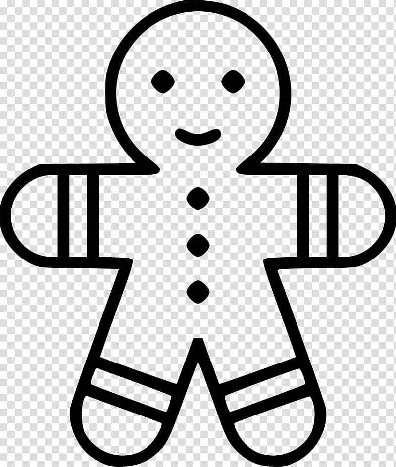 Christmas Black And White, Gingerbread Man, Biscuits, Christmas Cookie, Drawing, Black And White
, Text, Line transparent background PNG clipart