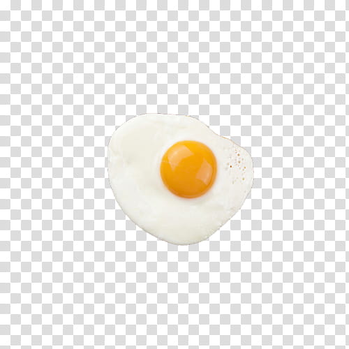 Aesthetic, sunny side-up egg illustration transparent background PNG  clipart