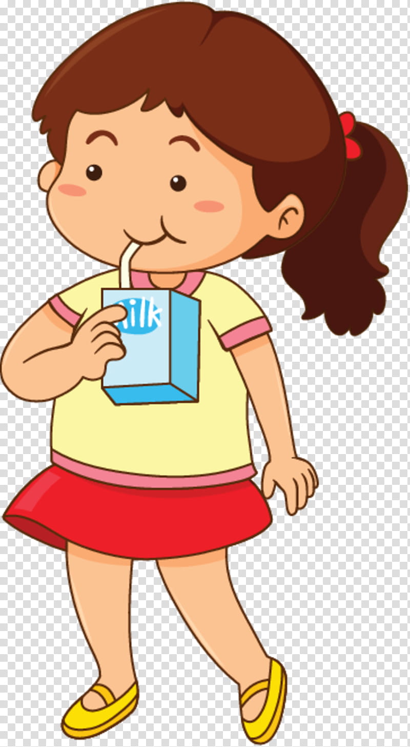 Child, Milk, Drink, Girl, Silhouette, Cartoon, Play, Sharing transparent background PNG clipart