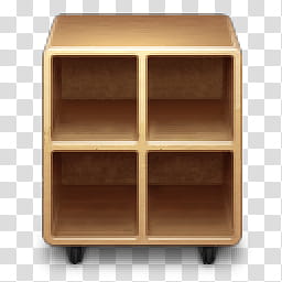brown wooden shelf illustration transparent background PNG clipart