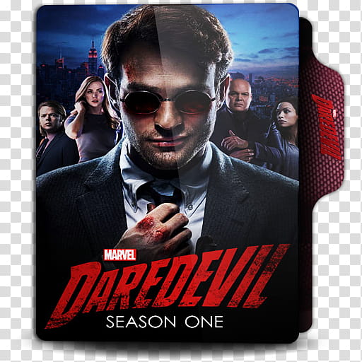 Marvel DareDevil Series Folder Icon, DD S transparent background PNG clipart