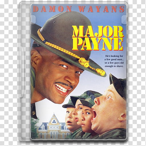 Movie Icon Mega , Major Payne, Major Payne poster transparent background PNG clipart