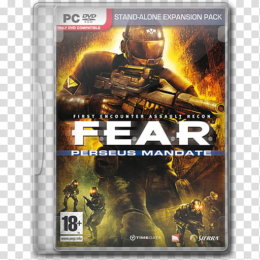 Game Icons , F.E.A.R. Perseus Mandate transparent background PNG clipart