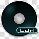 Darkness icon, CD R transparent background PNG clipart