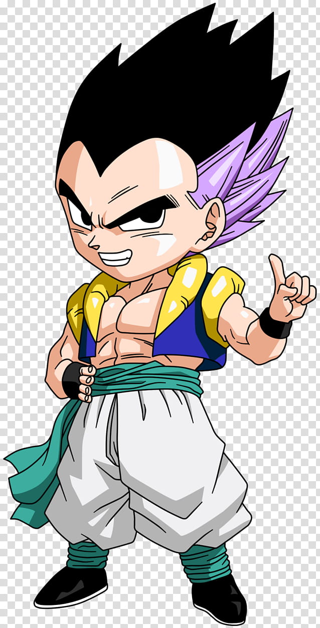 Dragon Ball Z chibis , gotenks_chibi_by_maffo-dma icon transparent background PNG clipart