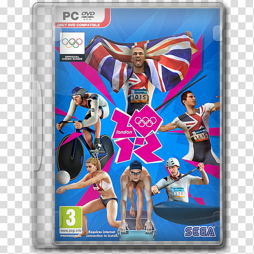 Game Icons , London  The Official Video Game of the Olympic Games transparent background PNG clipart