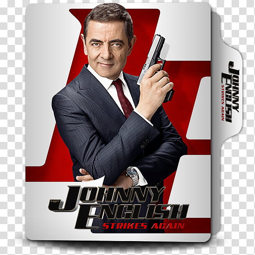 Johnny English Collection Folder Icon, Johnny English Strikes Again transparent background PNG clipart