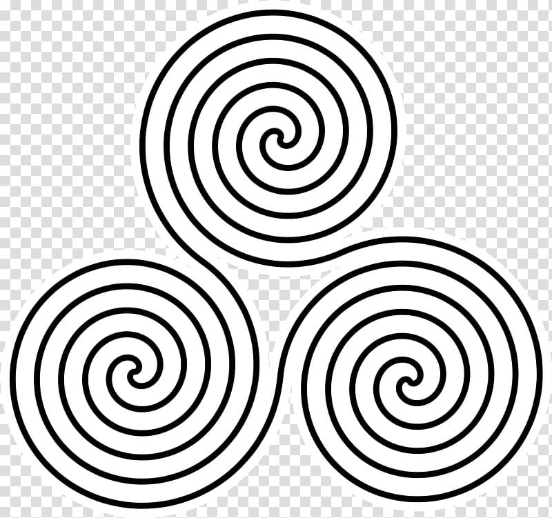 Motif, Triskelion, Spiral, Newgrange, Celtic Art, Celts, Drawing, Archimedean Spiral transparent background PNG clipart