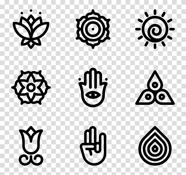Yoga, Symbol, Om, Meditation, Prana, NAMASTE, Karma Yoga, Valknut transparent background PNG clipart