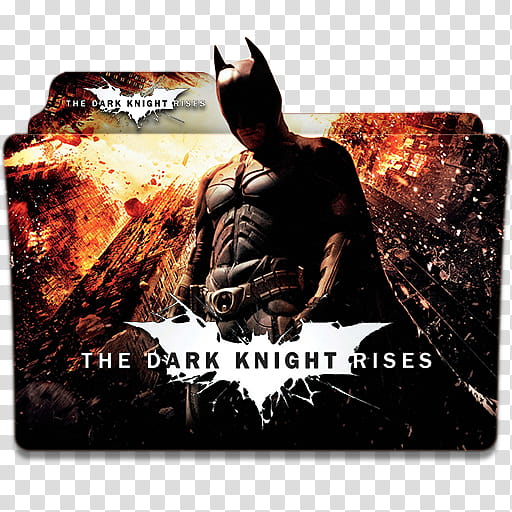 Batman Movie Collection Folder Icon , rises, The Dark Knight Rises folder transparent background PNG clipart